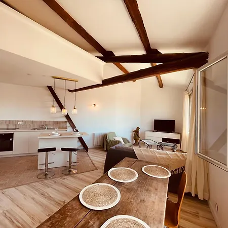 Les Toits Ensoleilles De Madeleine דירה נים